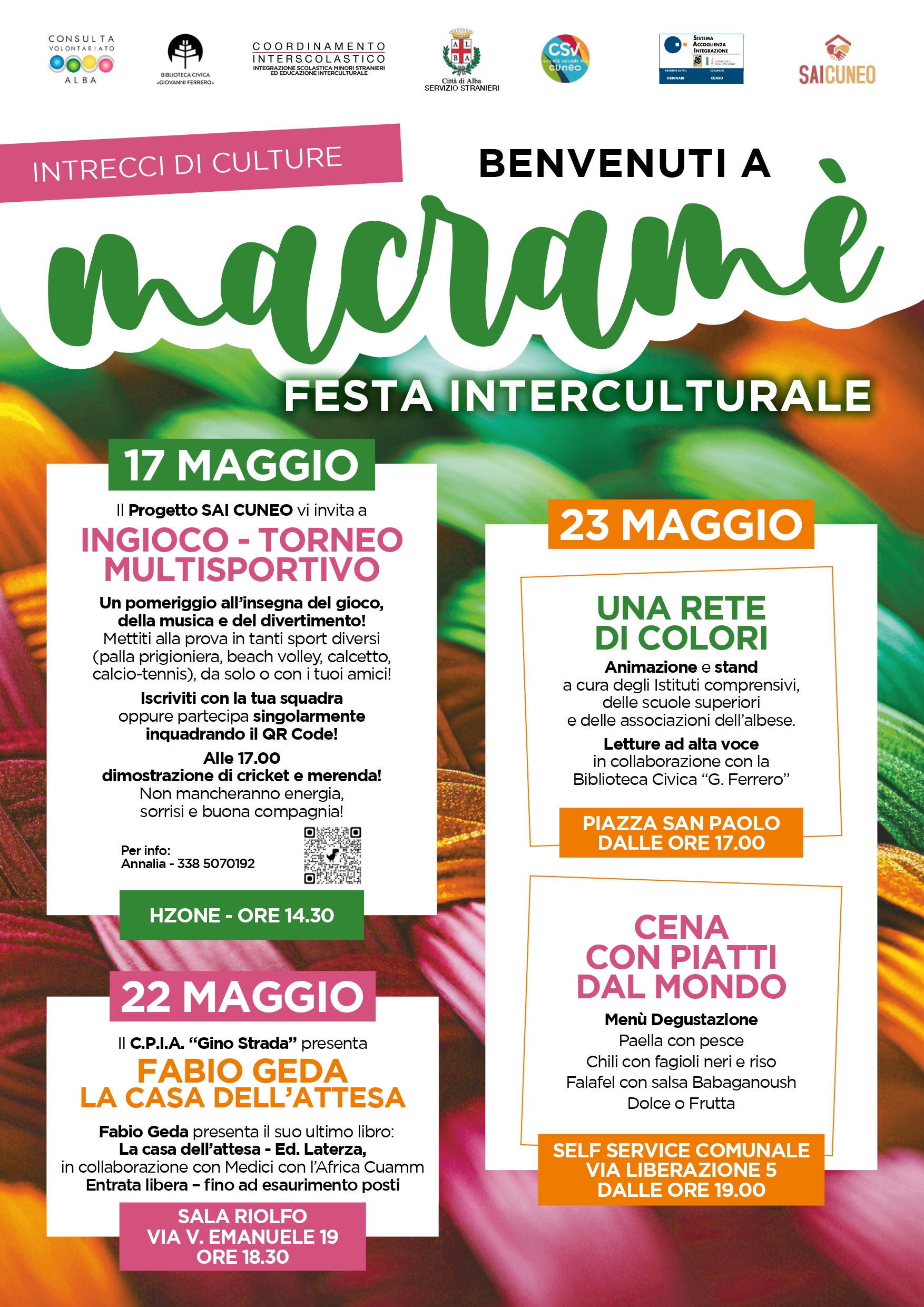 Locandina Macramè 2025