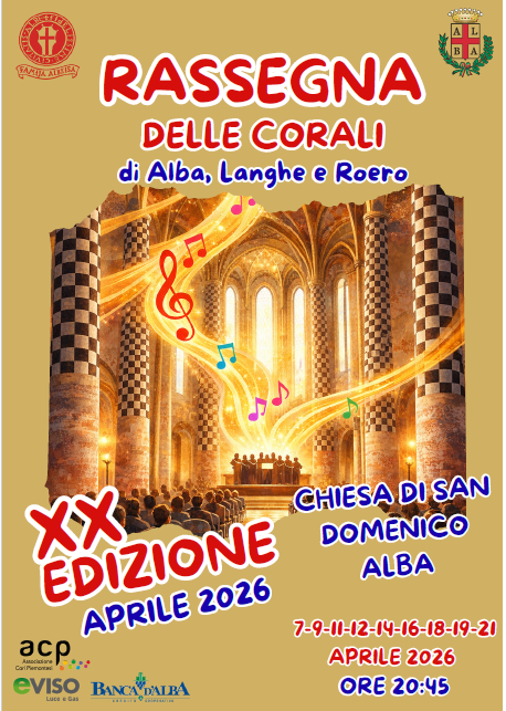 RASSEGNA DELLE CORALI DOMENICA 12 APRILE 